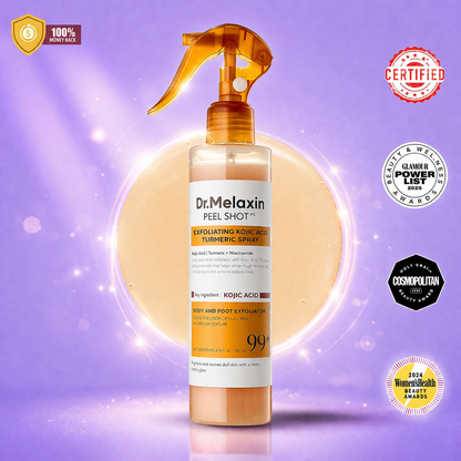 Dr. Melaxin™ Peel Shot: Spray, Scrub & Fade Dark Spots Fast