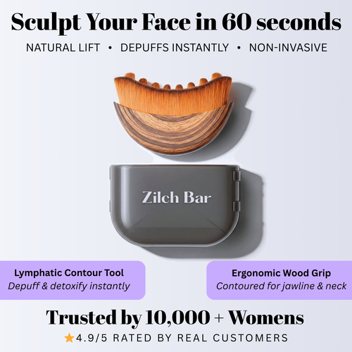 LumiSculpt™ Lymphatic Contour Brush  - Jawline, Chin & Face Depuffing
