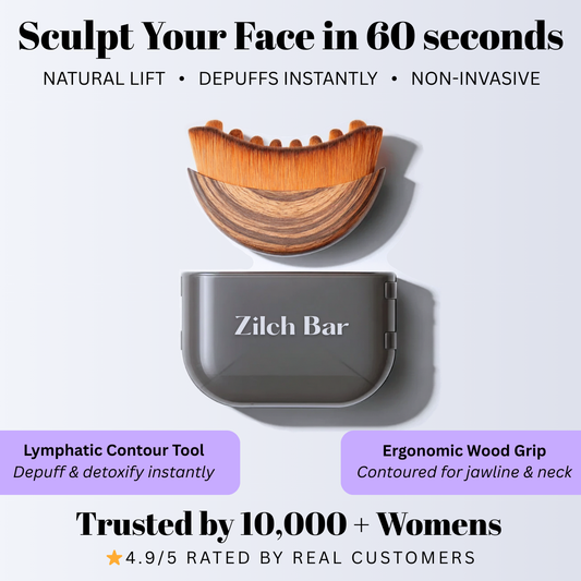 LumiSculpt™ Lymphatic Contour Brush  - Jawline, Chin & Face Depuffing